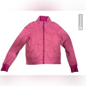 Ivivva Girls Size 14 Plush Fleece Zippered Sweater